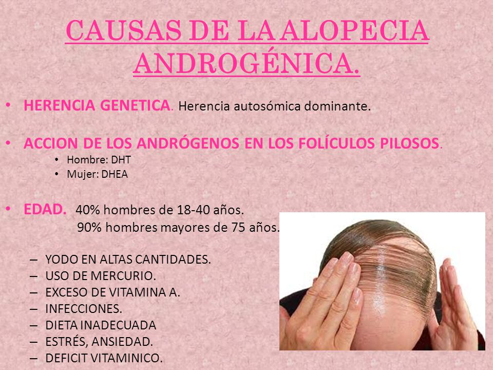 De la caída de los cabello que es posible